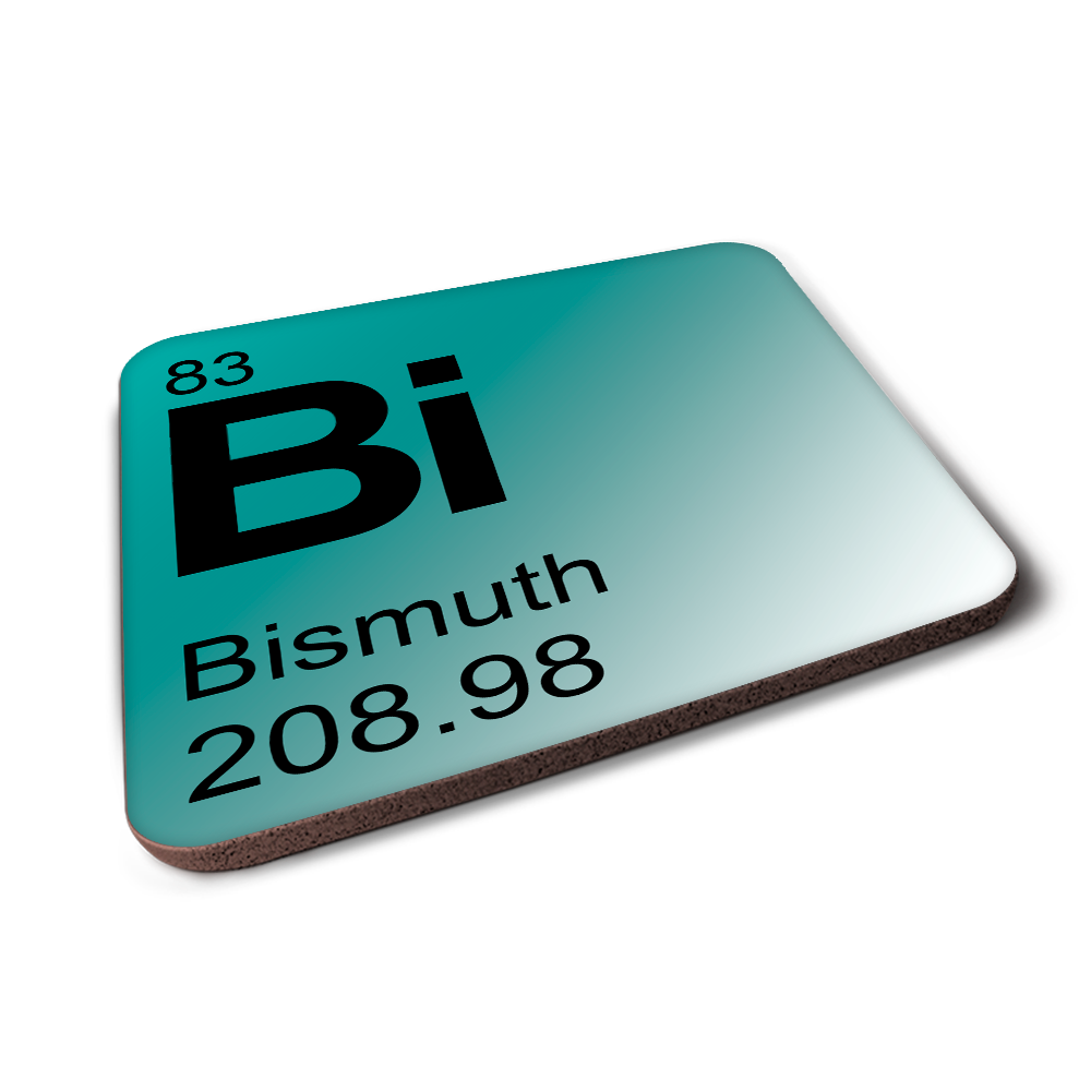 Element Bi Image Bismuth (Bi) - Periodic Table Element Coaster – bluecyborg.com