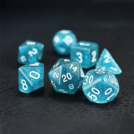 Shimmer Dice Set - Starry Sky