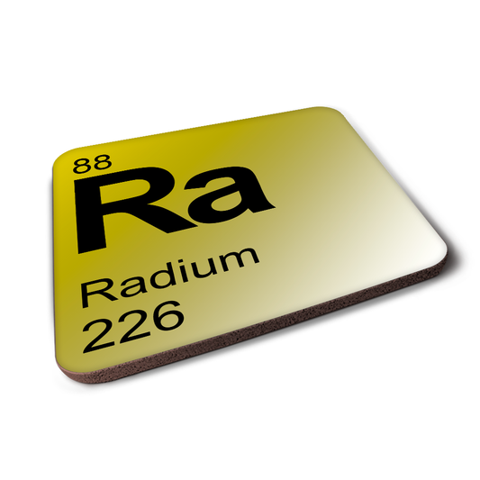 Radium (Ra) - Periodic Table Element Coaster