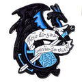 How Do You Wanna Do This? Enamel Pin Badge