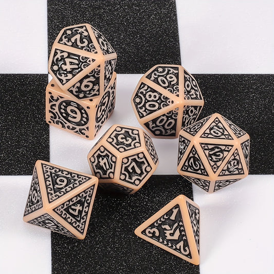 Mystic Runes Dice Set - Ivory