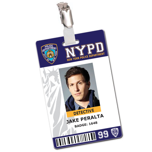 Brooklyn 99 NYPD Cosplay ID Card