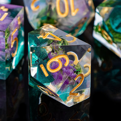 Leprechaun's Luck  - Resin Dice Set