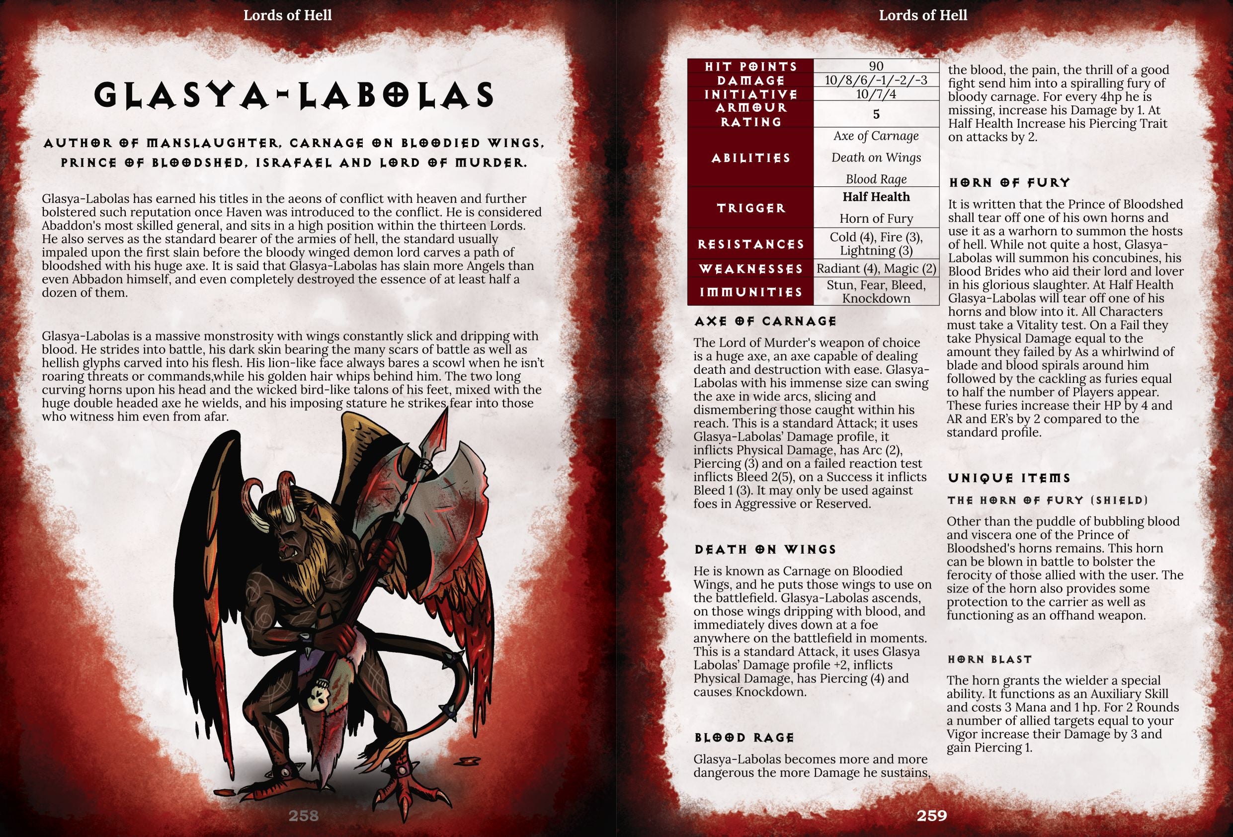 ABBADON - The Thirteen Seals - Tabletop Role Playing Game