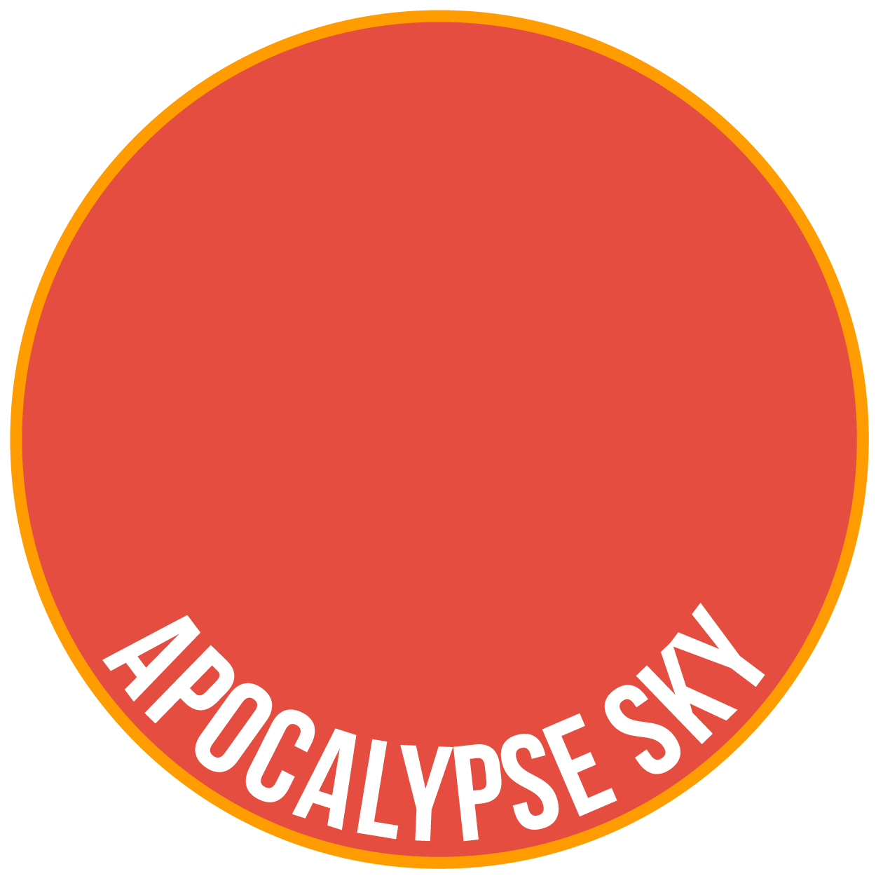 Apocalypse Sky - Two Thin Coats Paint