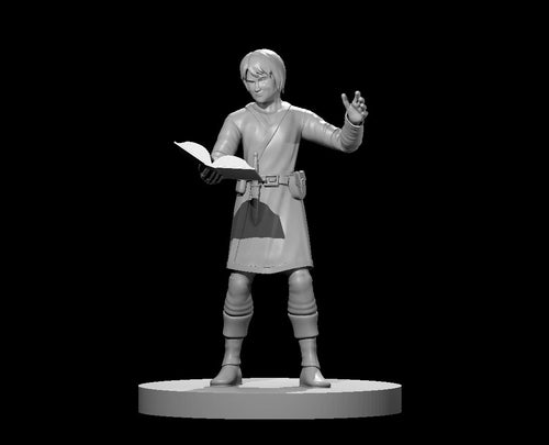 Apprentice Wizard 28mm scale miniature
