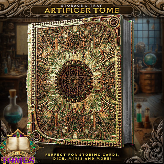 Artificer Tome - Storage / Roll Tray