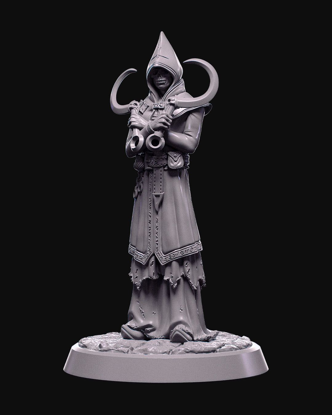 Arzan Cultist - NPC -  32mm / 75mm Scale Miniature