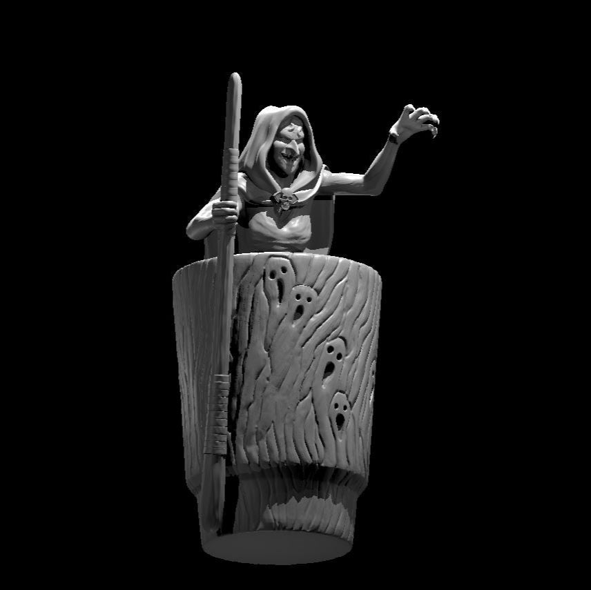 Baba Yaga 28mm Scale Miniature