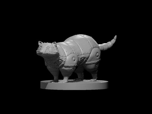 Badger Steel Defender miniature