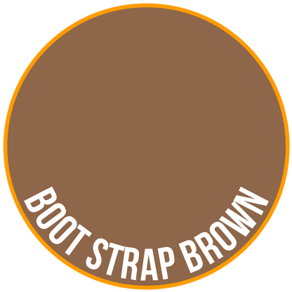 Boot Strap Brown - Two Thin Coats Paint