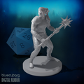 Bugbear Female Barbarian 28mm Scale Miniature