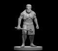 Bugbear Barbarian 3 Spa Day 28mm scale miniature
