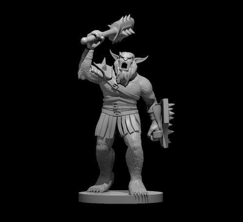 Bugbear Chief 28mm scale miniature