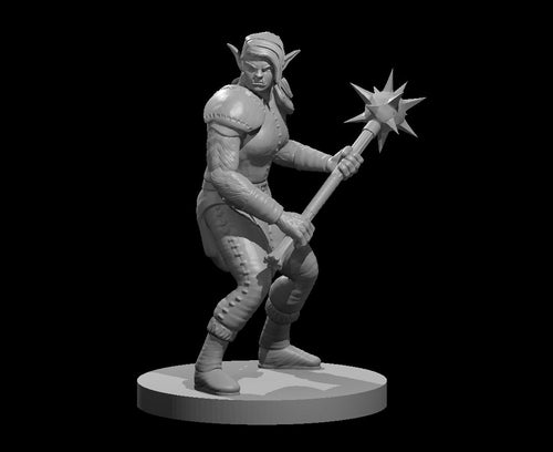 Bugbear Female Barbarian 28mm scale miniature