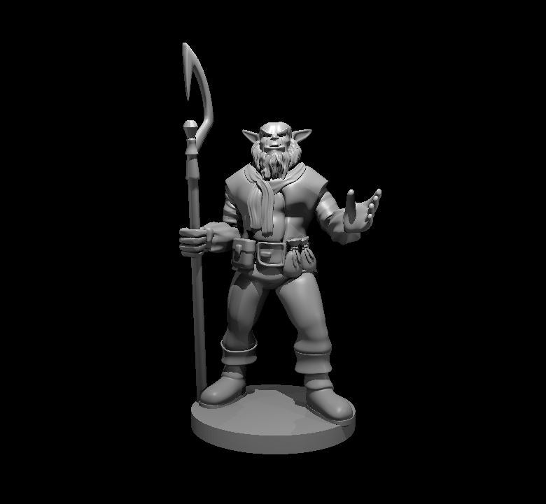 Bugbear Sorcerer 28mm scale miniature