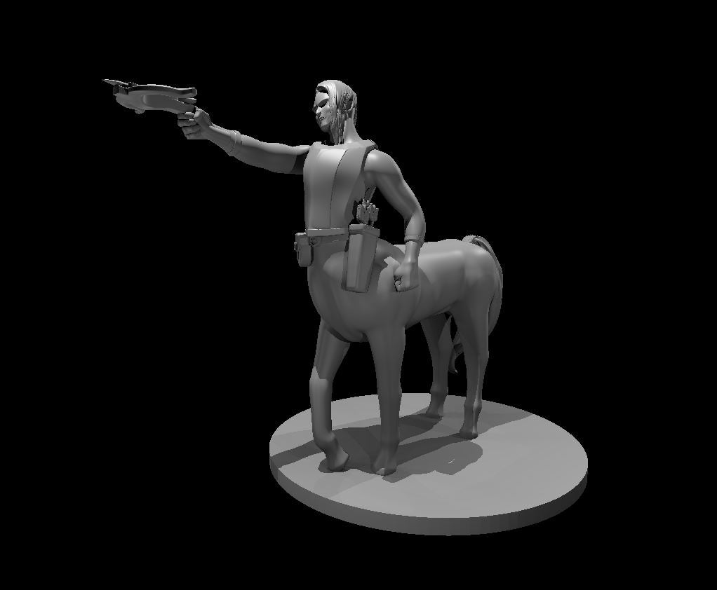 Centaur Male Sorcerer with Crossbow 28mm scale miniature
