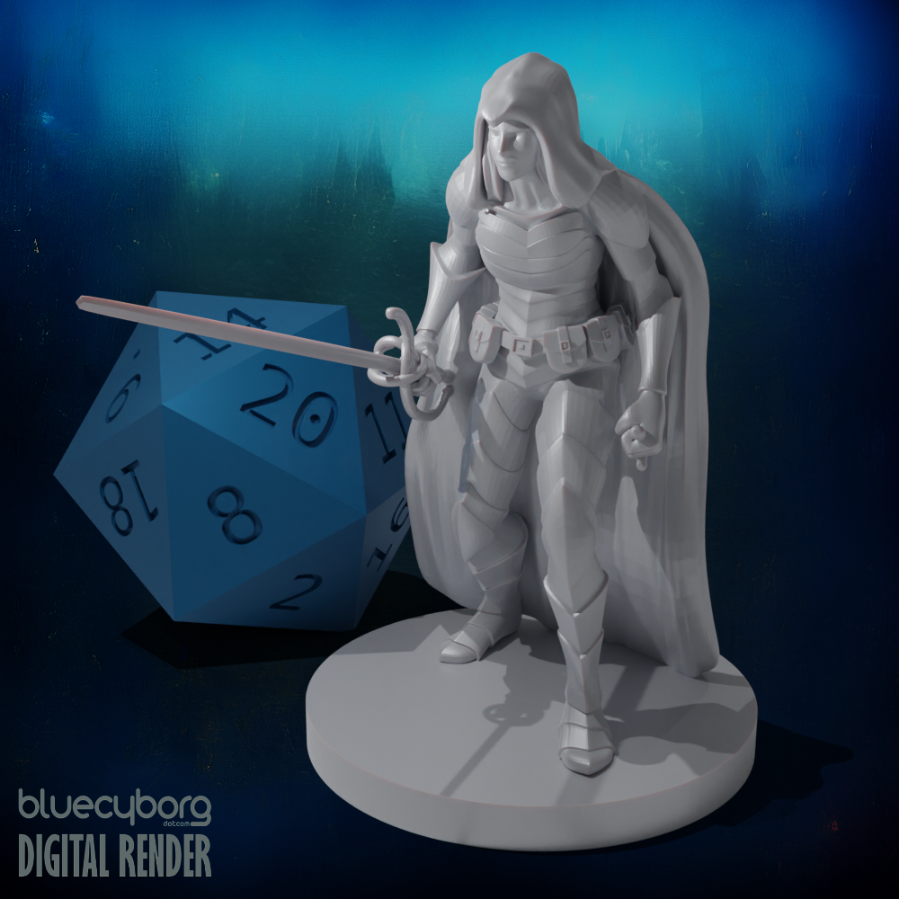 Changeling Rogue 28mm Scale Miniature