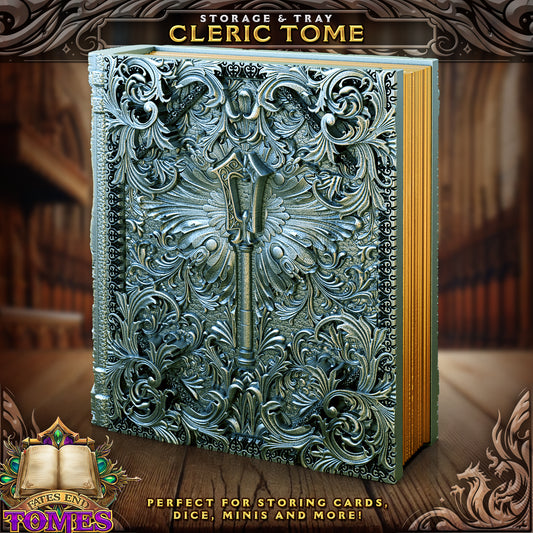 Cleric Tome - Storage / Roll Tray