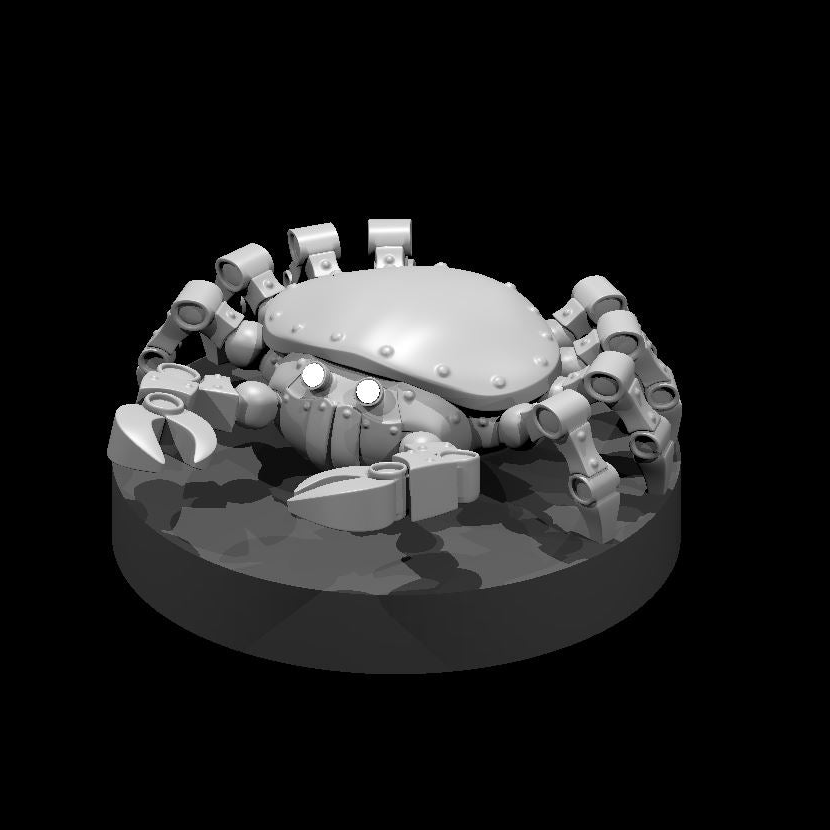 Crab Steel Defender - 28mm Scale Miniature