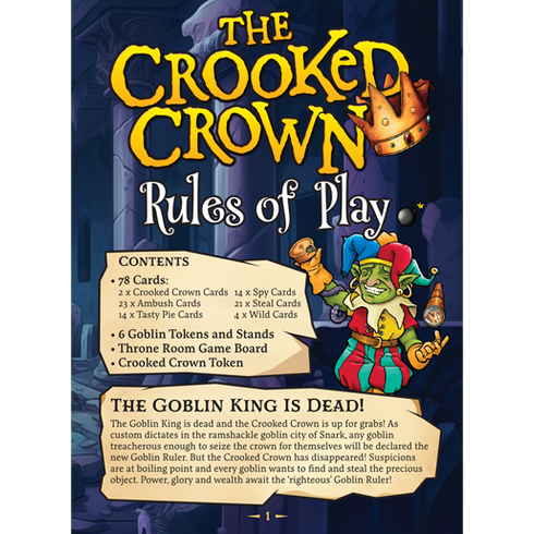 The Crooked Crown - Steal the crown, win the game
