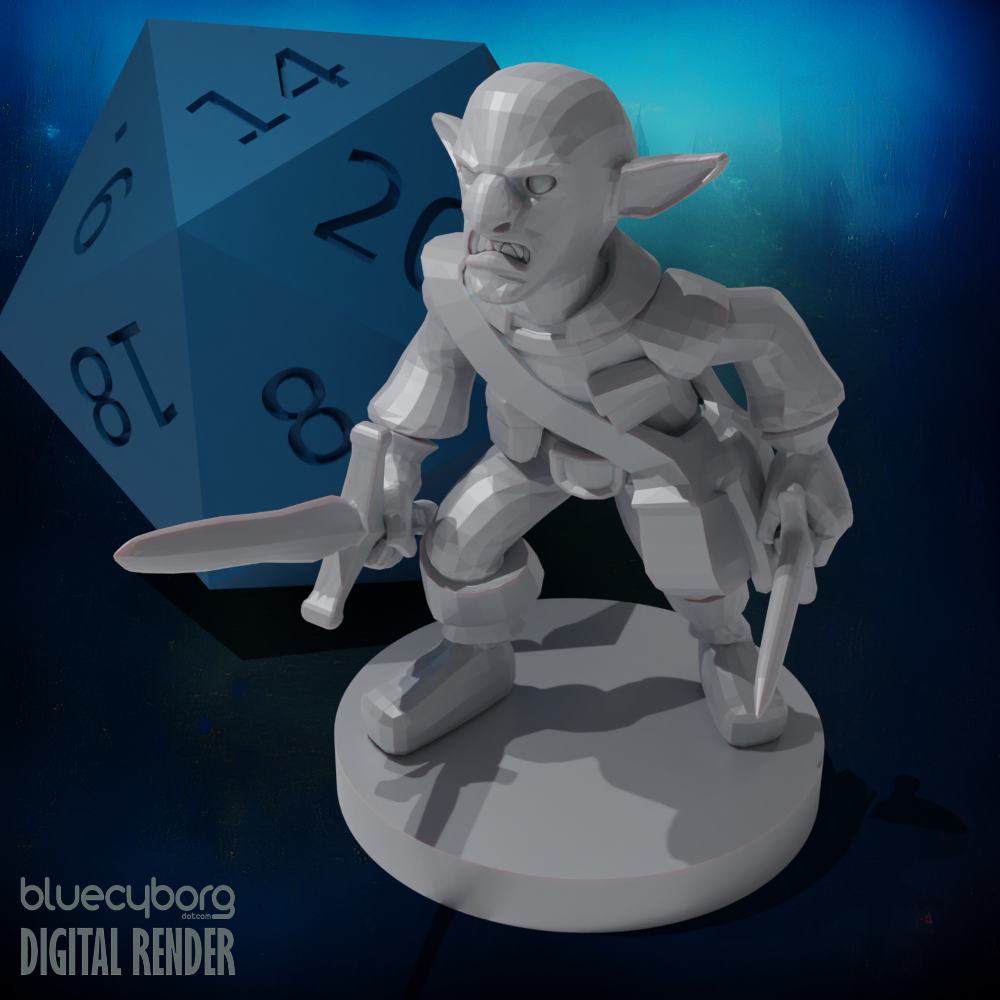 Deep Gnome Rogue 28mm Scale Miniature