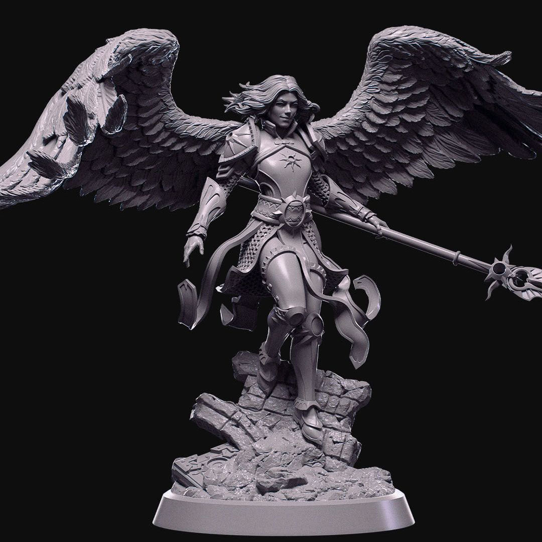 Dianna The Lightbringer - 32mm / 75mm Scale Miniature