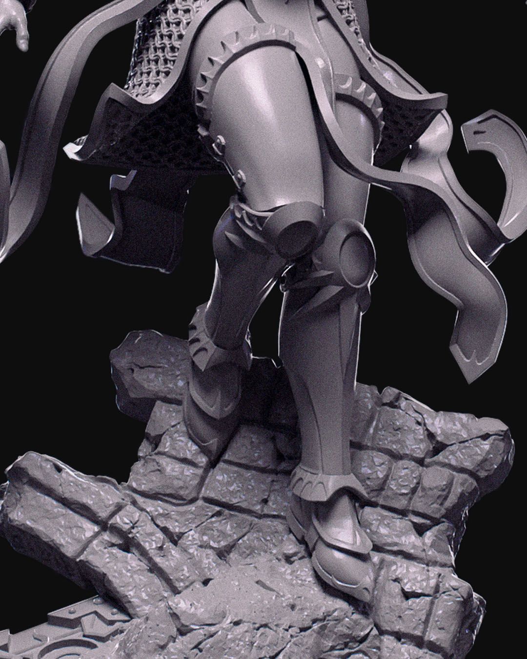 Dianna The Lightbringer - 32mm / 75mm Scale Miniature