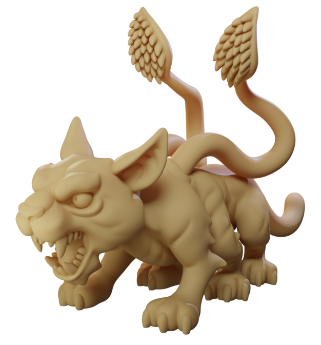 Displacer Beast Oversized Miniature