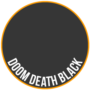 Doom Death Black - Two Thin Coats Paint