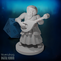 Dwarf Bard 28mm Scale Miniature