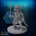 Dwarf Samurai 28mm Scale Miniature
