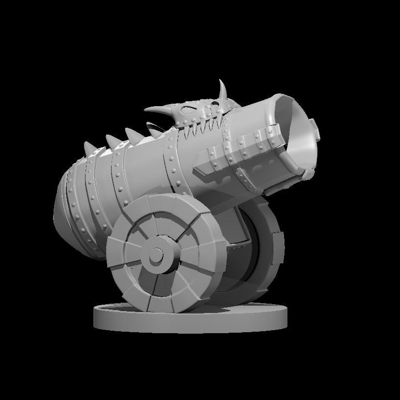 Eldritch Cannon - 28mm Scale Miniature