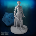 Elf Female Princess Rogue 28mm Scale Miniature