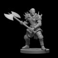 Elf Male Barbarian 28mm Scale Miniature