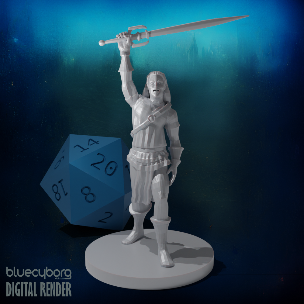 Elric of Melbourne 28mm Scale Miniature