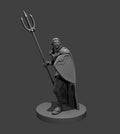 Male Elven Cleric of Tempest - 28mm Scale Miniature