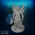 Fallen Demonic Paladin 28mm Scale Miniature