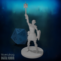 Female Sun Paladin Cleric 28mm Scale Miniature