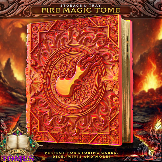 Fire Magic Tome - Storage / Roll Tray