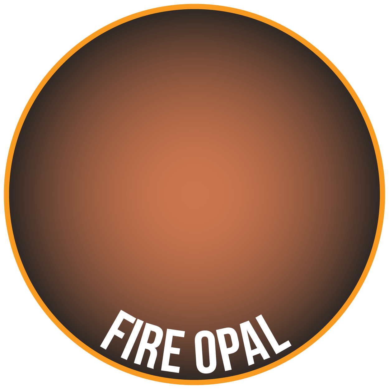 Fire Opal - Two Thin Coats Paint