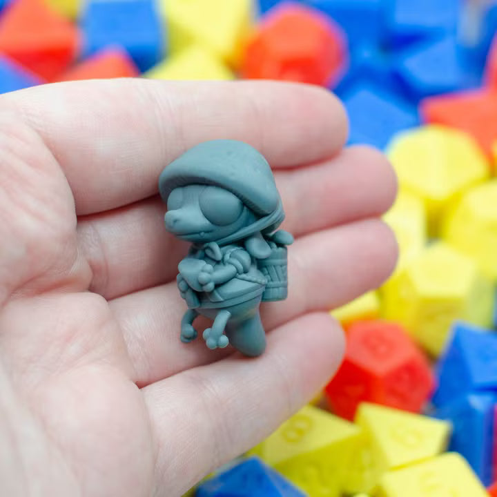 Forager Kobold by Found Family Adventurecrafts — example miniature; supplied unpainted