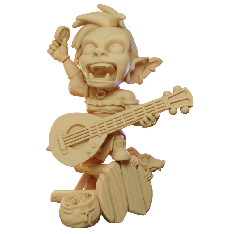 Gaz The Pink Oversized Miniature