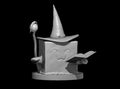 Gelatinous Cube Wizard Adventurer 28mm Scale Miniature