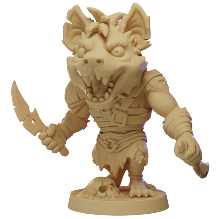 Just your average Gnoll Oversized Miniature