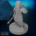 Gnome Male Sorcerer 28mm Scale Miniature