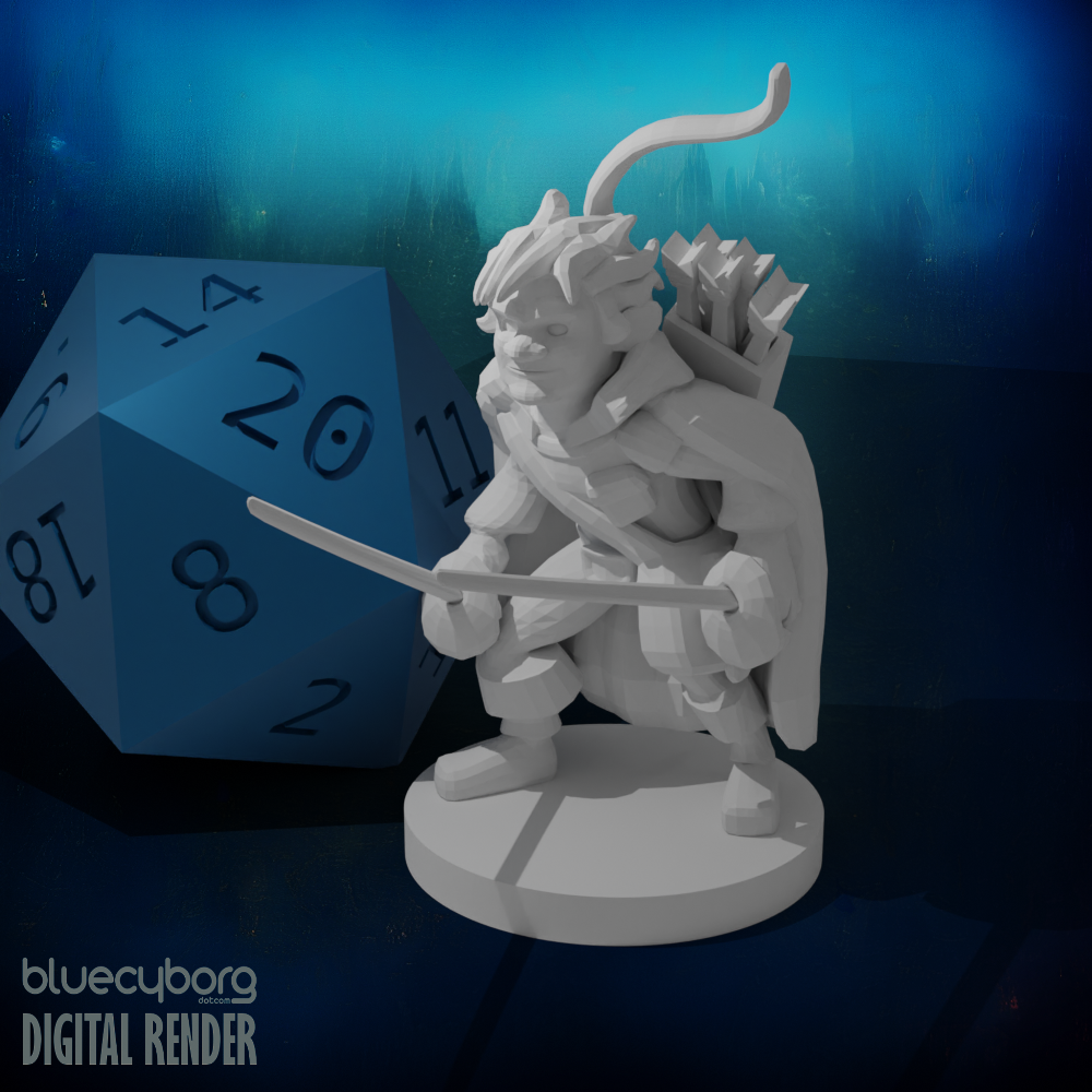Gnome Ranger 2 28mm Scale Miniature