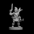 Gnome Male Artillerist Artificer - 28mm Scale Miniature