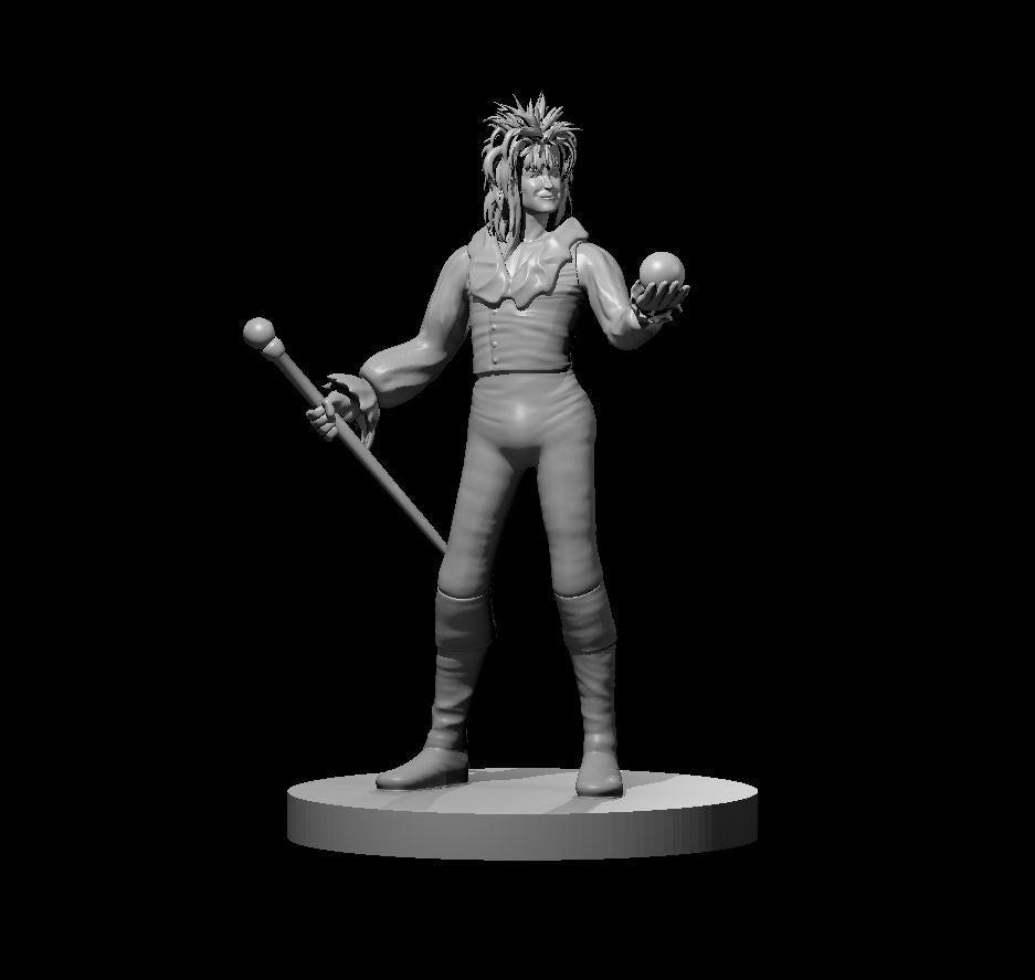 Goblin Monarch Bard Warlock - 28mm Scale Miniature