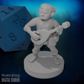 Halfling Bard 28mm Scale Miniature